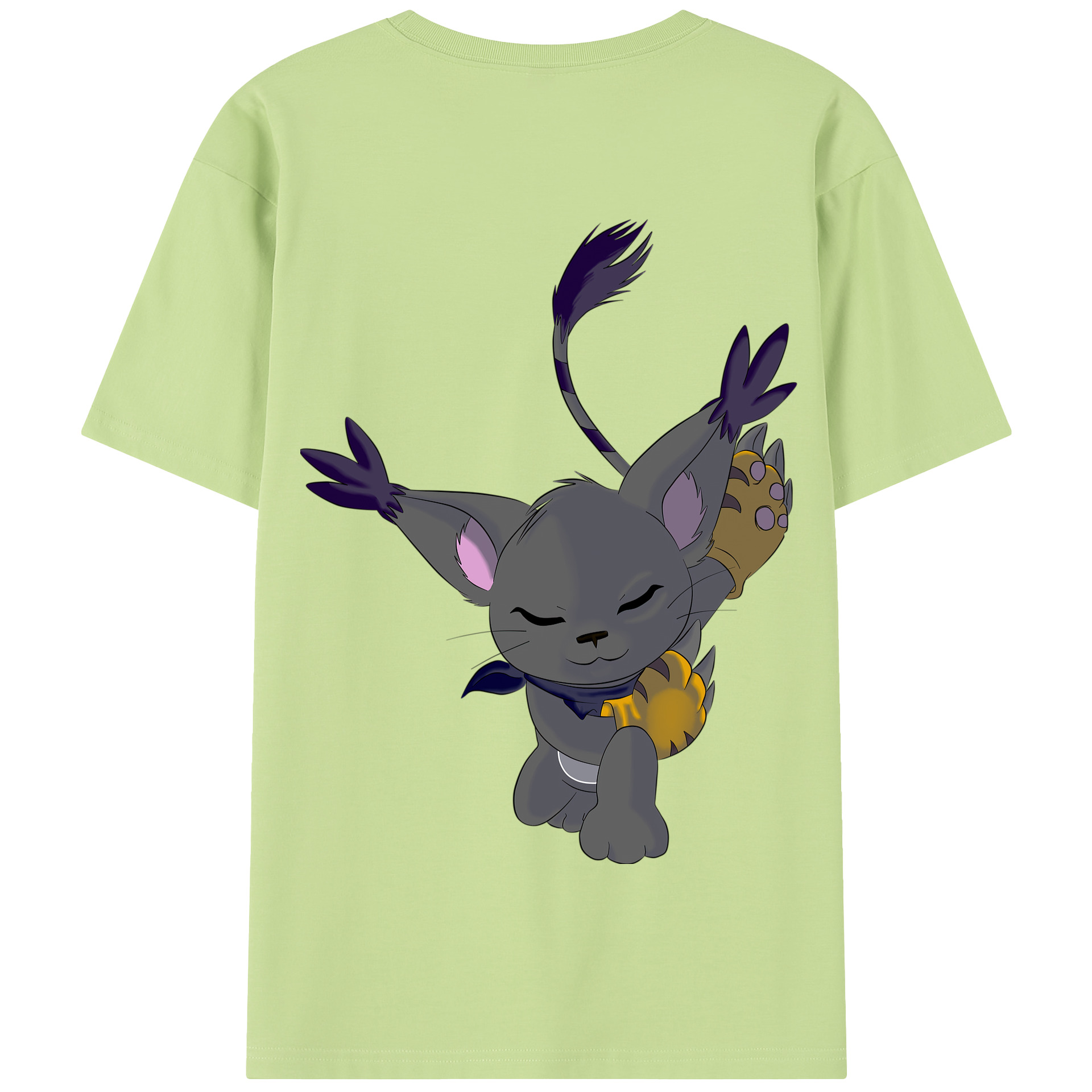 （画像用） Digimon デジタルモンスター/デジモン 綿100％半袖Tシャツ（背面プリント）